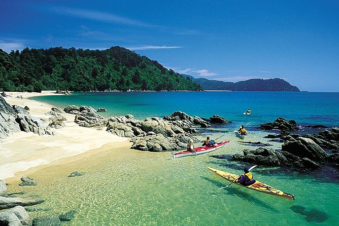 1 Day Sea Kayak Rental - Split Apple Rock gives the route a clear landmark