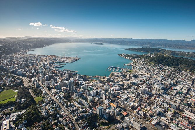 15-Minute Wellington Harbour Helicopter Flight - Taking off from Shed 612 on Queens Wharf