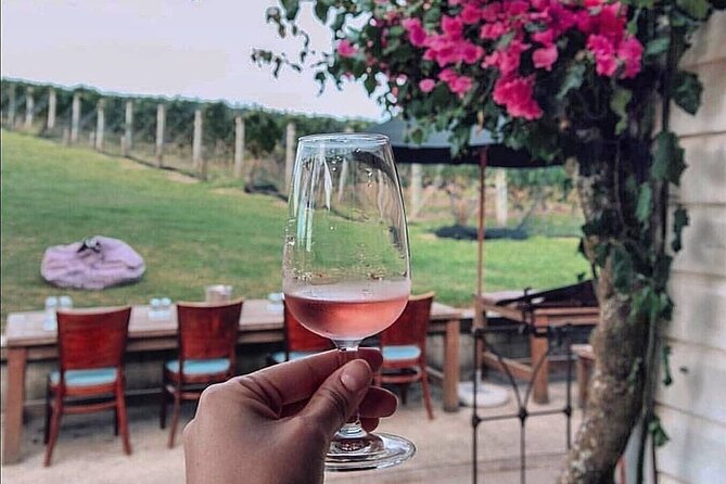 4.5-Hour Scenic Wine Tour with Private Guide & Up to 12 Tastings - Mudbrick Vineyard, the first wine stop