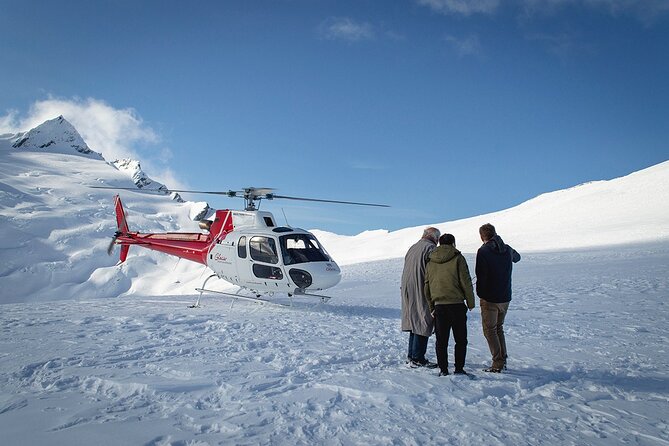 50-Minute Glacier Explorer & Earnslaw Burn Flight, Queenstown - The glacier landing in Mt. Aspiring National Park