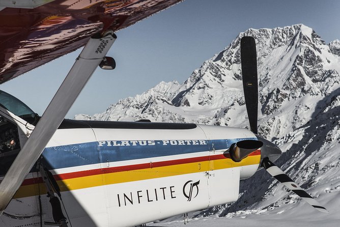 55 minute Grand Circle Ski Plane - Taking off from Mount Cook Airport