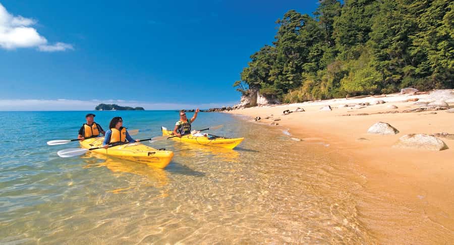 Abel Tasman Kayaks: 1 Day Freedom Kayak Rental - The Marahau briefing gives you the tools for independence