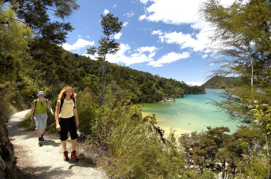 Abel Tasman National Park: Cruise, Walk & Sailing Tour - Te Pukatea Bay, the beach stop