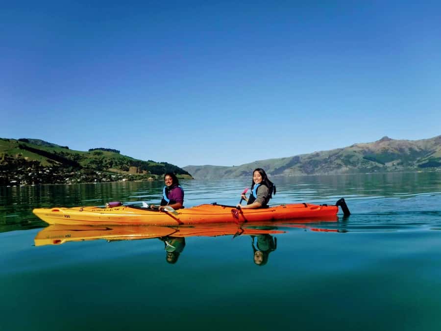 Akaroa: Akaroa Marine Reserve Sea Kayaking Tour - Meeting the guide and getting onto the water