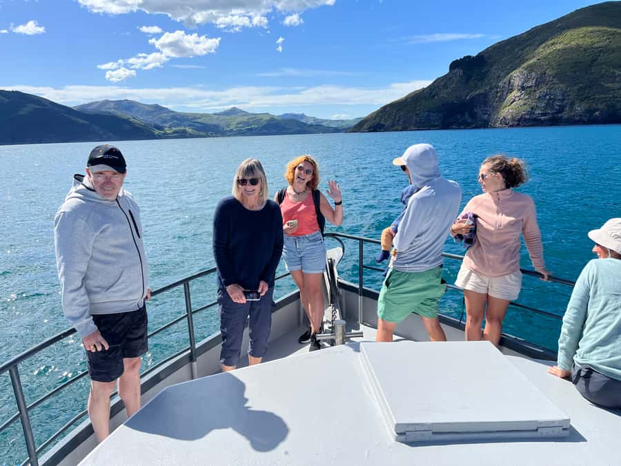Akaroa: Scenic Coastline Wildlife Cruise - The lobster pot adds an unexpected moment