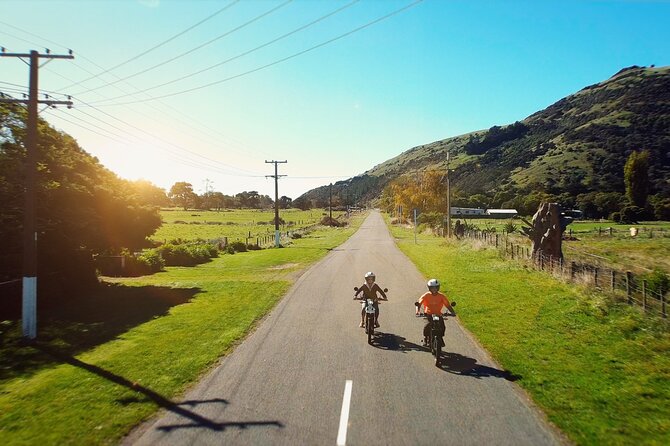 Akaroa Self Guided Electric Scooter Tour - Takamatua Valley Vineyard and Alan’s organic tasting