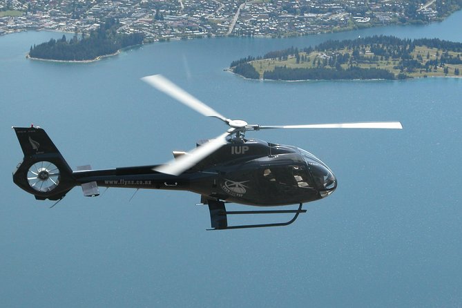 Altitude Golf by Helicopter from Queenstown - The flight up to roughly 4,000 feet