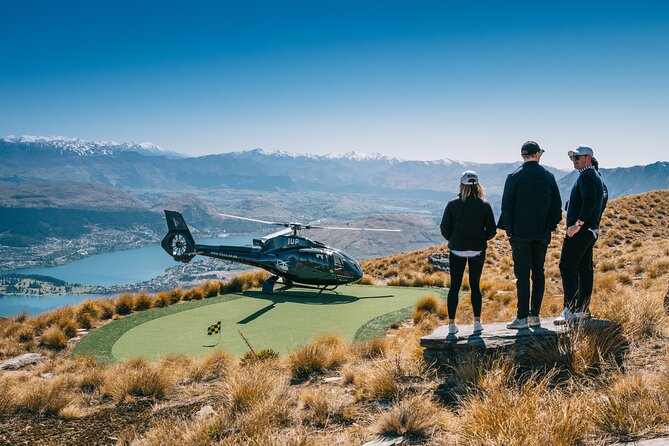 Altitude Golf by Helicopter from Queenstown - What the caddy and pilot add