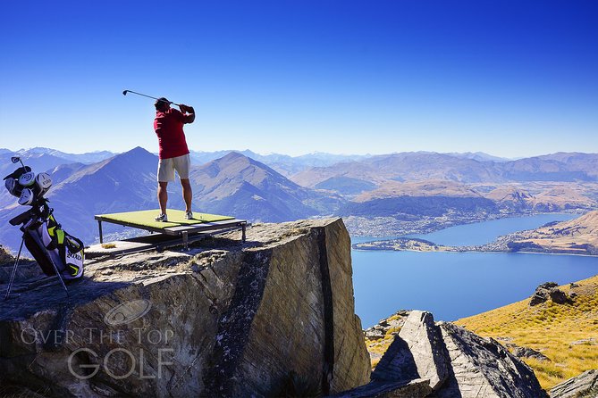 Altitude Golf by Helicopter from Queenstown - Choosing one of three tee boxes