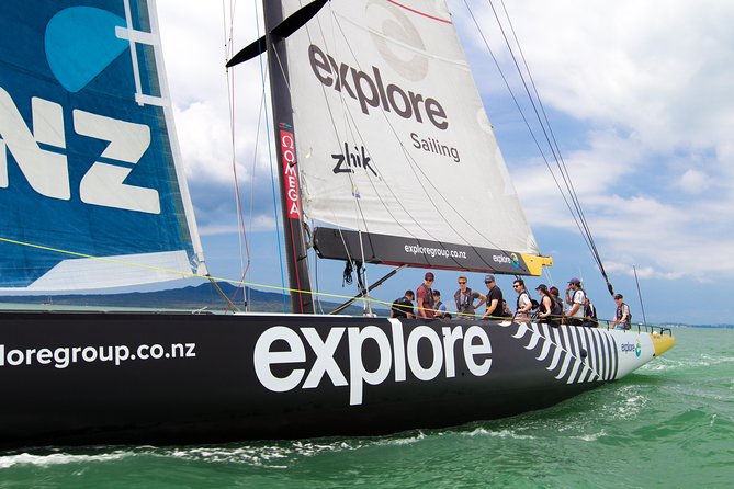 America's Cup Sailing on Auckland's Waitemata Harbour - What happens during the two-hour sail