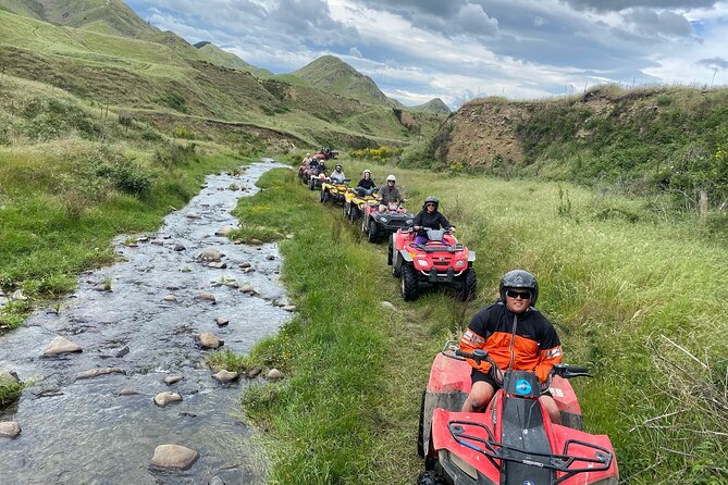 Amuri Jet Adventures - Hanmer Springs Quad Biking tour - The river canyon and mountain views
