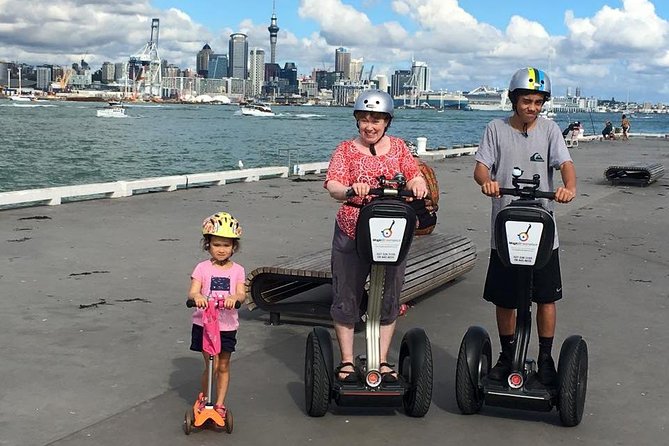 An Hour long Taste of the Segway Sensation and Sightseeing fun - Why Devonport works so well on a Segway