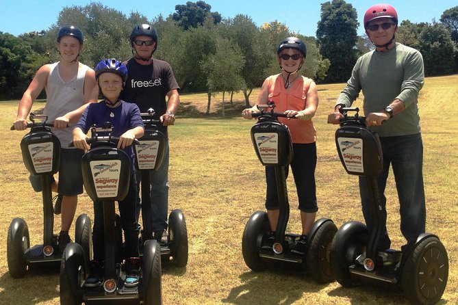 An Hour long Taste of the Segway Sensation and Sightseeing fun - Cheltenham Beach and views toward Rangitoto