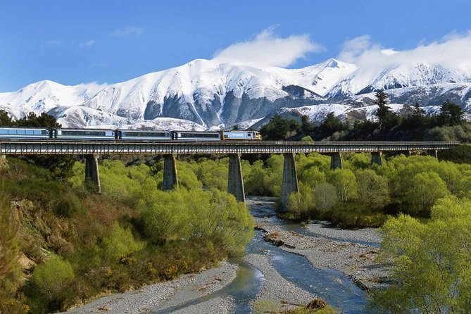 Arthur's Pass and TranzAlpine Train Day Tour from Christchurch - 7:30 am pickup and the Canterbury Plains