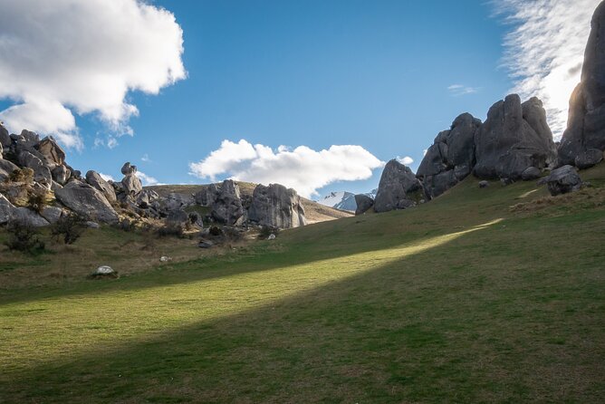Arthur’s Pass Tour From Christchurch With Jet Boat & TranzAlpine - Castle Hill and the rocks of Kura Tāwhiti