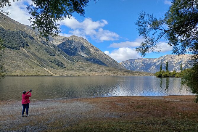 Arthur's Pass with optional TranzAlpine Train (Small Group Tour) - Lake Lyndon marks the change in scenery