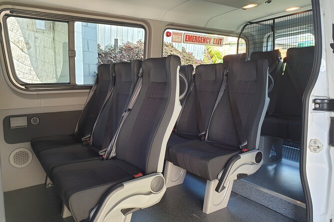 Auckland Airport Private Transfers in a Luxury Minibus - The ride from the airport to Auckland city