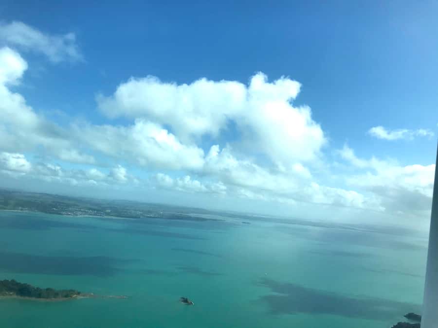 Auckland: Auckland City & Hauraki Gulf Scenic Flight - Auckland’s skyline and the Sky Tower half-orbit