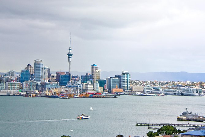 Auckland City Highlights, Afternoon Piha Beach & Rainforest Tour - Narrow Neck Beach and Westhaven Marina
