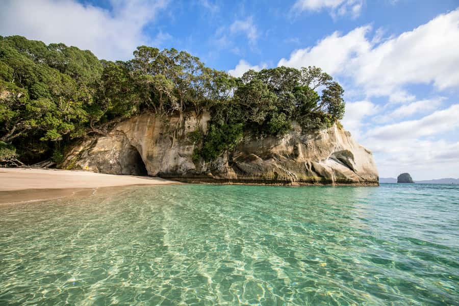 Auckland: Coromandel Driving Creek & Cathedral Cove Day Tour - Thames Coastal Drive and the Firth of Thames