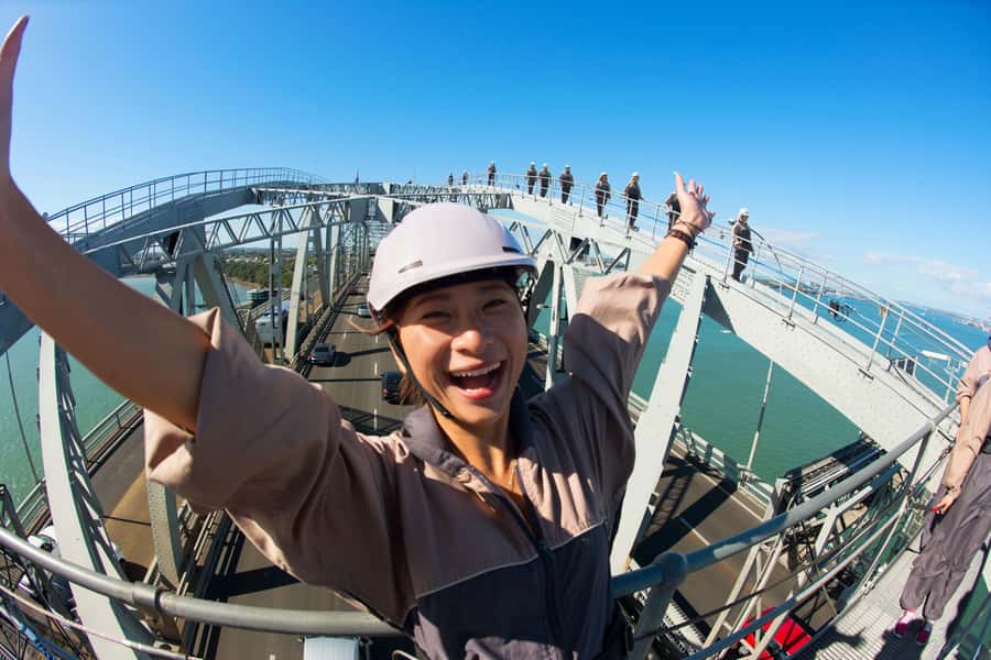 Auckland Harbor Bridge: Bridge Climb - What your guide adds to the two-hour outing