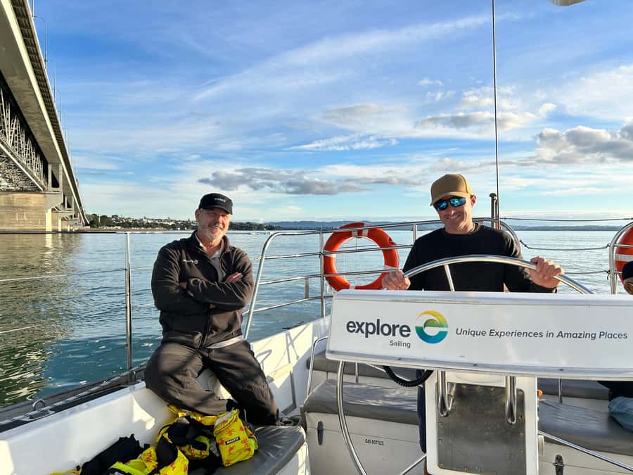 Auckland Harbour 1.5-Hour Sailing Cruise - Westhaven Marina and the wider harbor