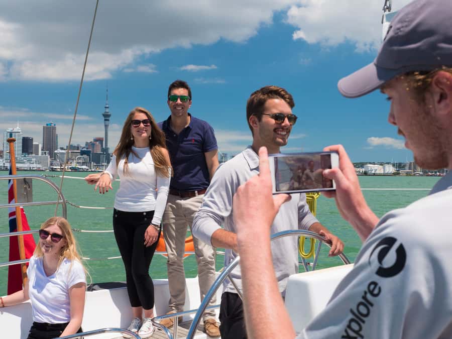 Auckland Harbour 1.5-Hour Sailing Cruise - Coffee, hot chocolate, and a little comfort