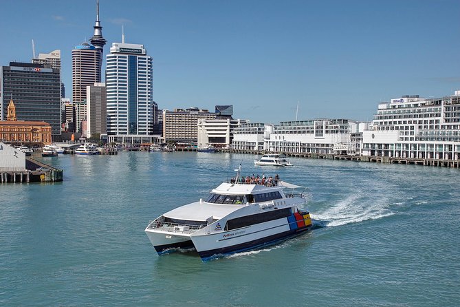 Auckland Harbour Cruise - Three decks and a sensible setup