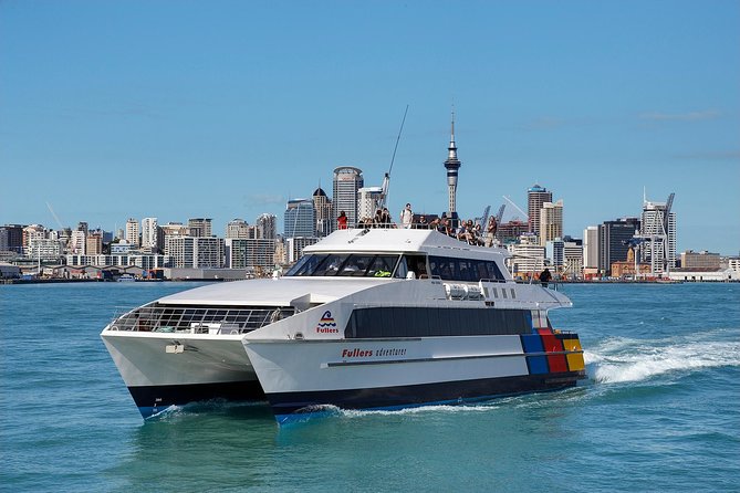 Auckland Harbour Cruise - The skyline from Waitematā Harbour