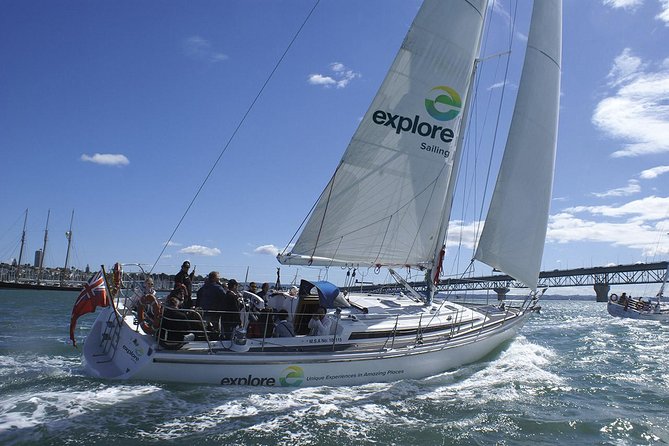 Auckland Harbour Sailing Experience - Westhaven Marina and the working harbor