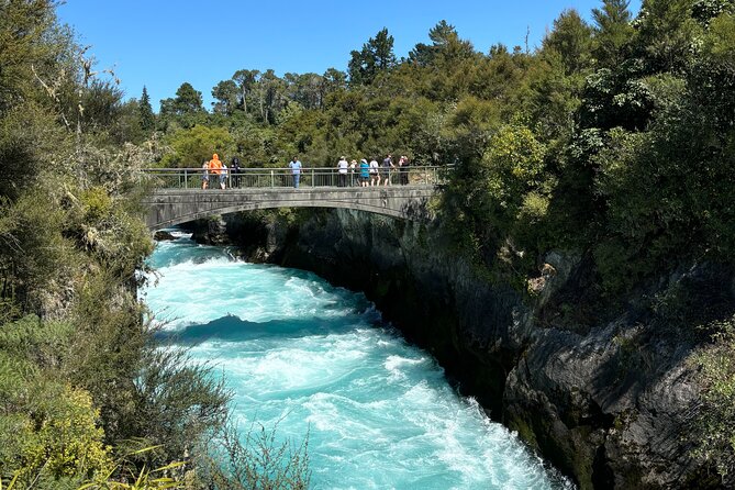 Auckland: Rotorua, Taupo, Waiotapu & Huka Falls Private Trip - A brief look at Rotorua after Waiotapu