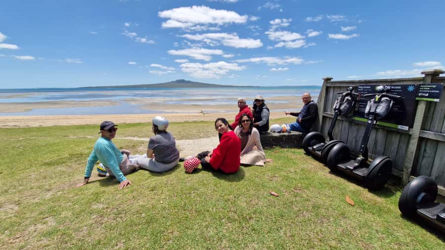 Auckland: Segway to North Head Volcano Summit - Back streets, parks, and one final hill
