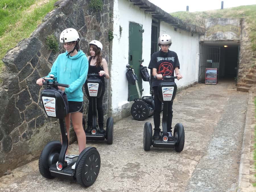 Auckland: Segway to North Head Volcano Summit - Meeting Pauline at the Devonport Ferry Terminal