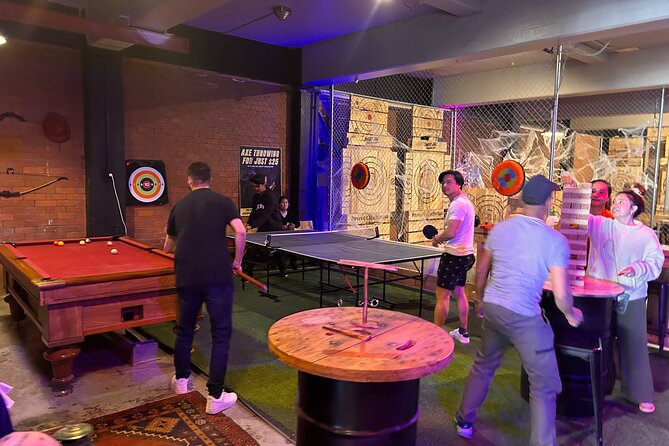Axe Throwing Lesson and Tournament - The tournament: from practice to friendly competition