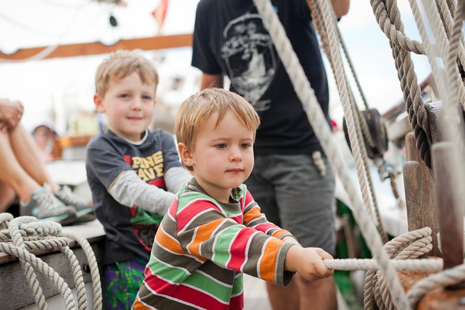 Bay of Islands Tall Ship Sailing on R. Tucker Thompson Including BBQ Lunch - Hands-on sailing, from ropes to the wheel