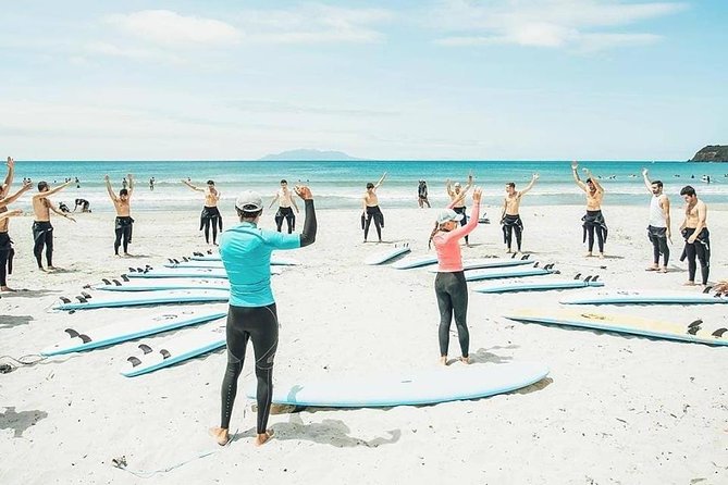 Beginner Surf Lesson at Te Arai Beach - Weather, tides, and the need for a flexible plan