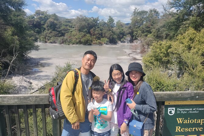 Boutique tour , Mt Maunganui, NZ farm, Rotorua lakes/geothermal - Government Gardens, Rachel’s Pool, and the Blue Baths