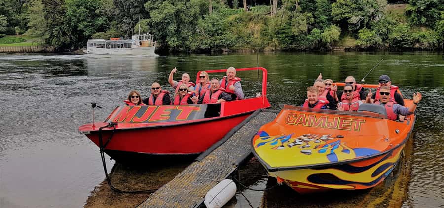 Cambridge, Matamata, Waitomo: 1-Hour Ecological River Cruise - The 15-minute safety briefing at CamJet