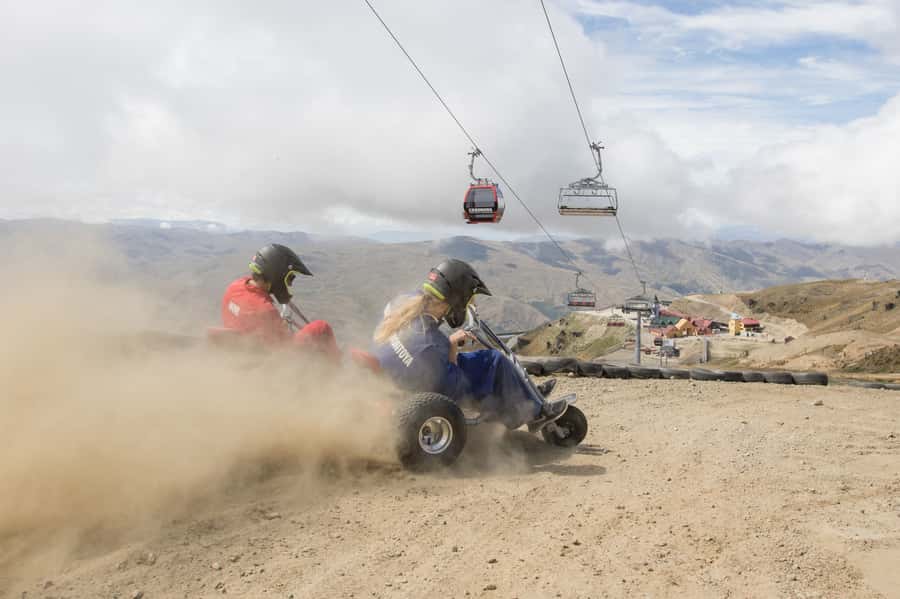 Cardrona: Summer Mountain Carting at Cardrona Alpine Resort - Your first run and the safety induction