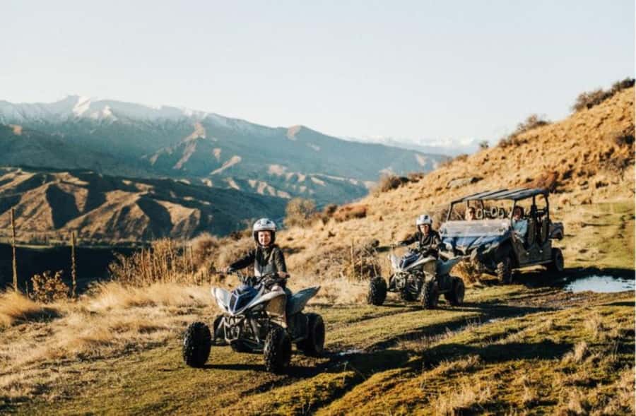Cardrona Valley: Mountain Quad Bike Experience - Safety briefing before the engines start