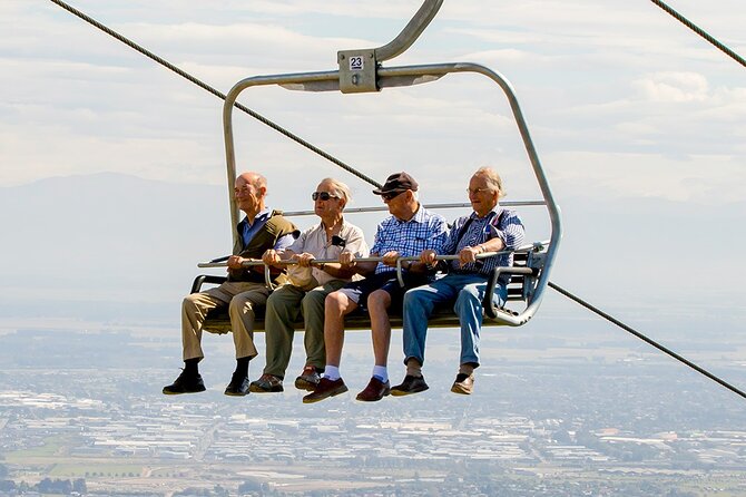 Chairlift Sightseeing Pass at the Christchurch Adventure Park - Reaching the summit for views and photos