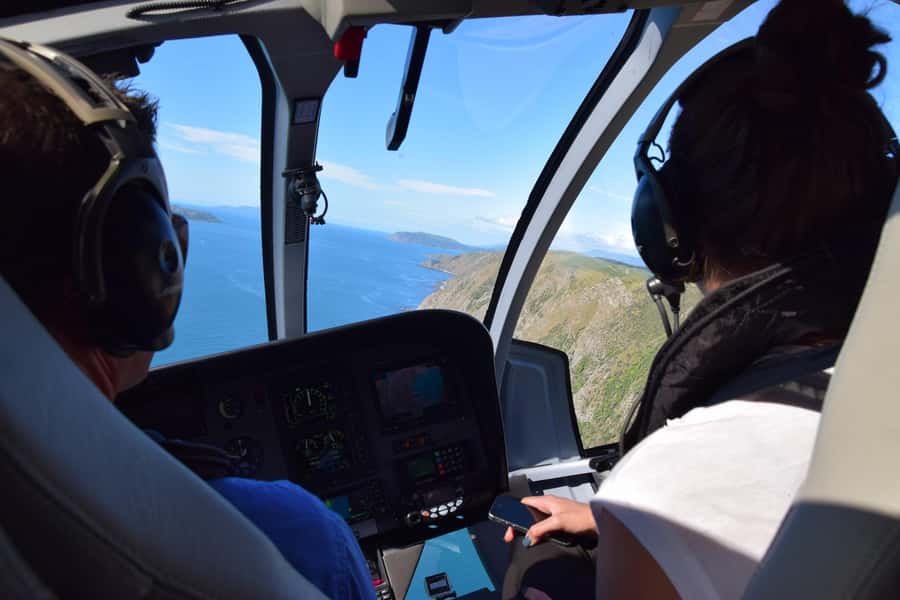 Christchurch: 20-Minutes City Helicopter Flight - Banks Peninsula and the dormant volcanoes