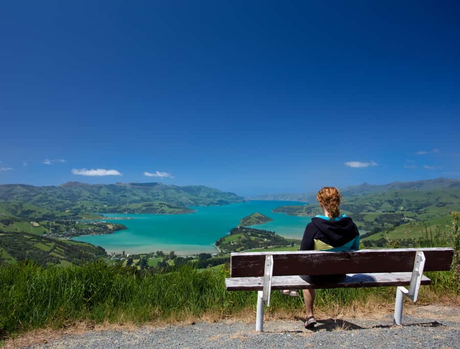 Christchurch: Akaroa and Banks Peninsula Day Trip - Starting in Christchurch and climbing toward the hills