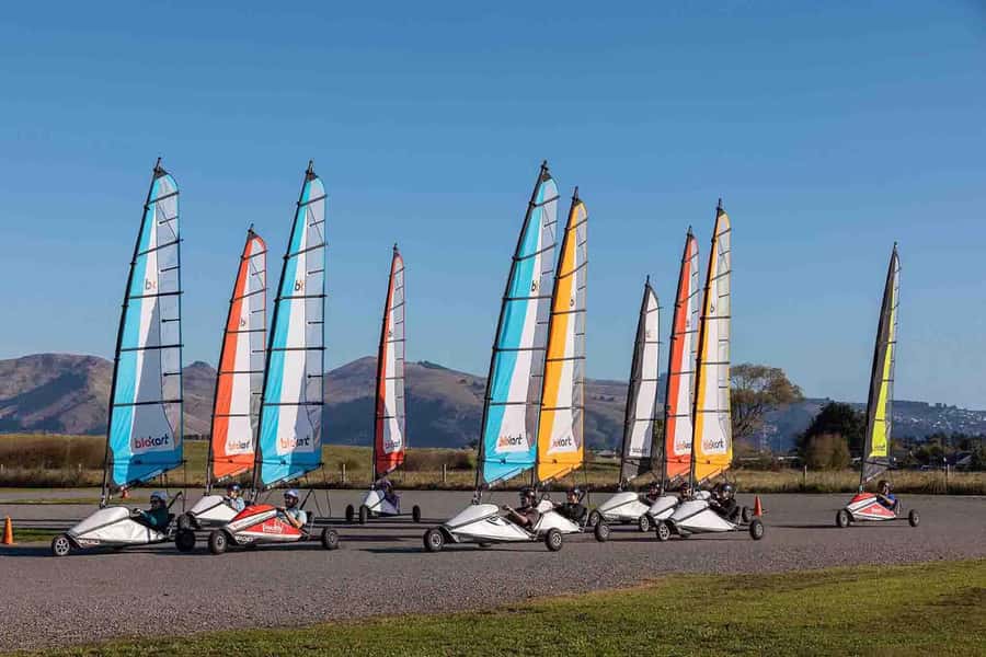 Christchurch: Blokart Land-sailing - What blokart land-sailing actually feels like