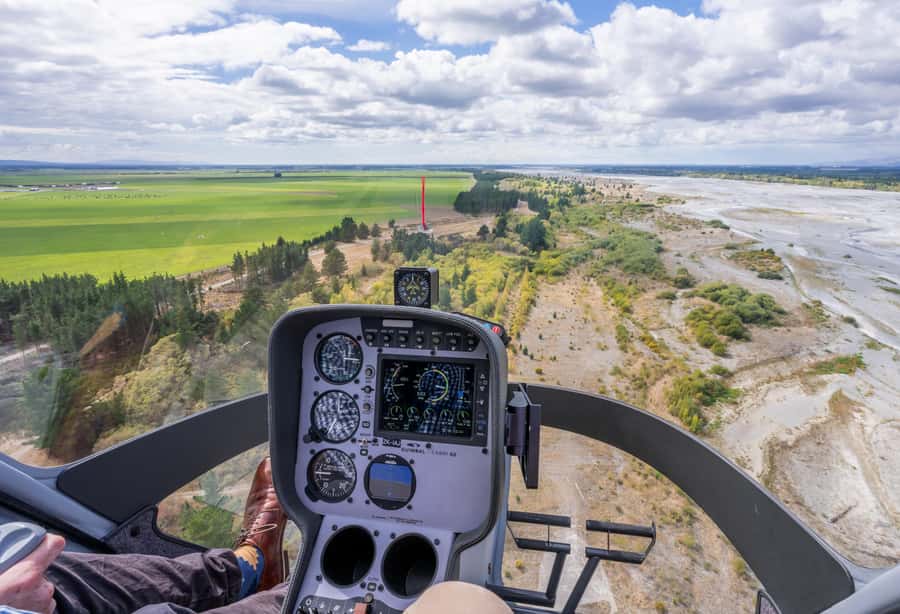 Christchurch: Helicopter Trial Flight - The Instructor Makes the Difference