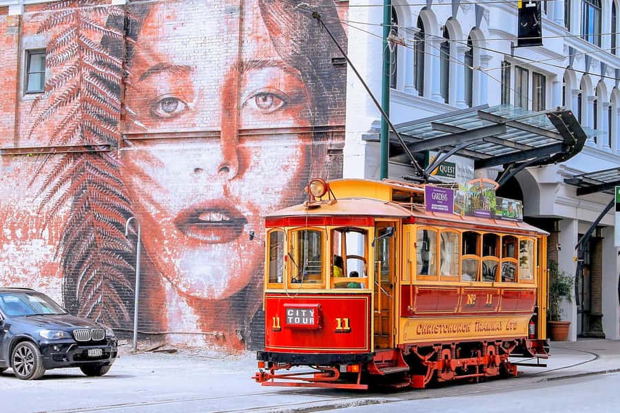 Christchurch: Hop-On Hop-Off Tour by Vintage Tram - Starting at Cathedral Junction