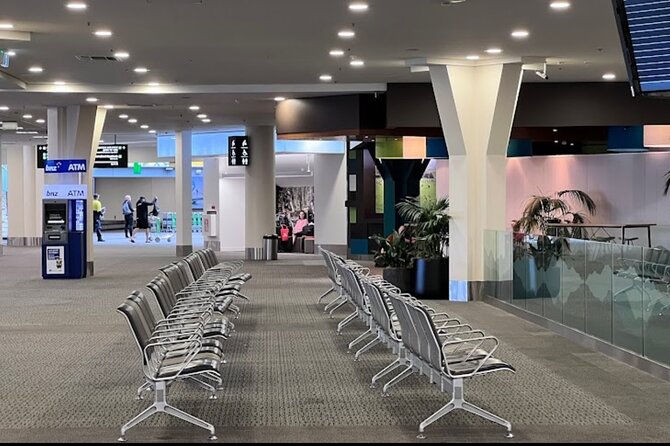 Christchurch International Airport :Airport to City Centre - How the pickup system helps
