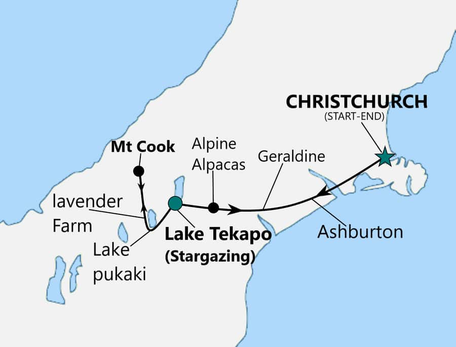 Christchurch: Lake Tekapo Stargazing & Mount Cook 2-Day Tour - Day two: Church of the Good Shepherd and Mount John