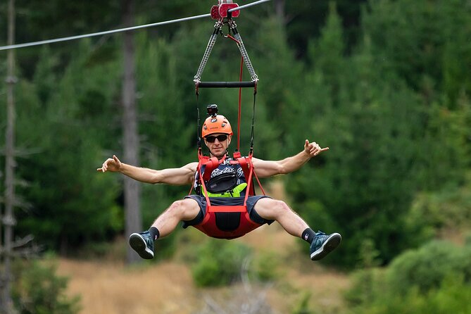 Christchurch Long Ride Zipline - The Long Ride: forest speed and open views