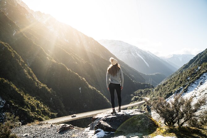 Christchurch to Franz Josef 1-Way Small Group Tour via Hokitika - Otira Viaduct Lookout and the kea question